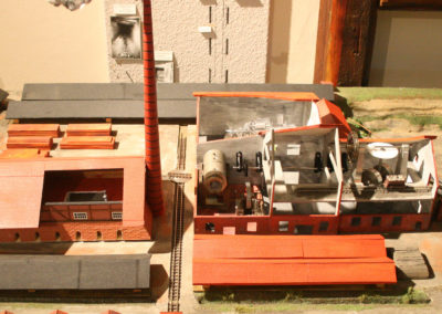 Modell der Dampfziegelei Ottensen